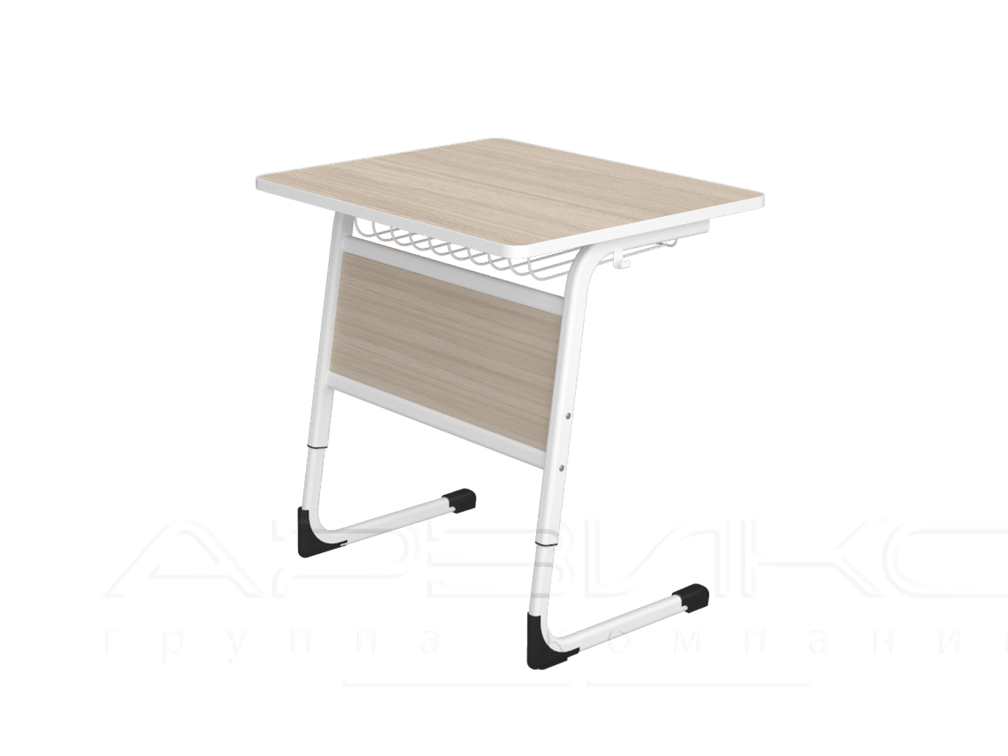 Стол ученический одноместный разборный регулируемый, Ученичка, 3-5 гр 