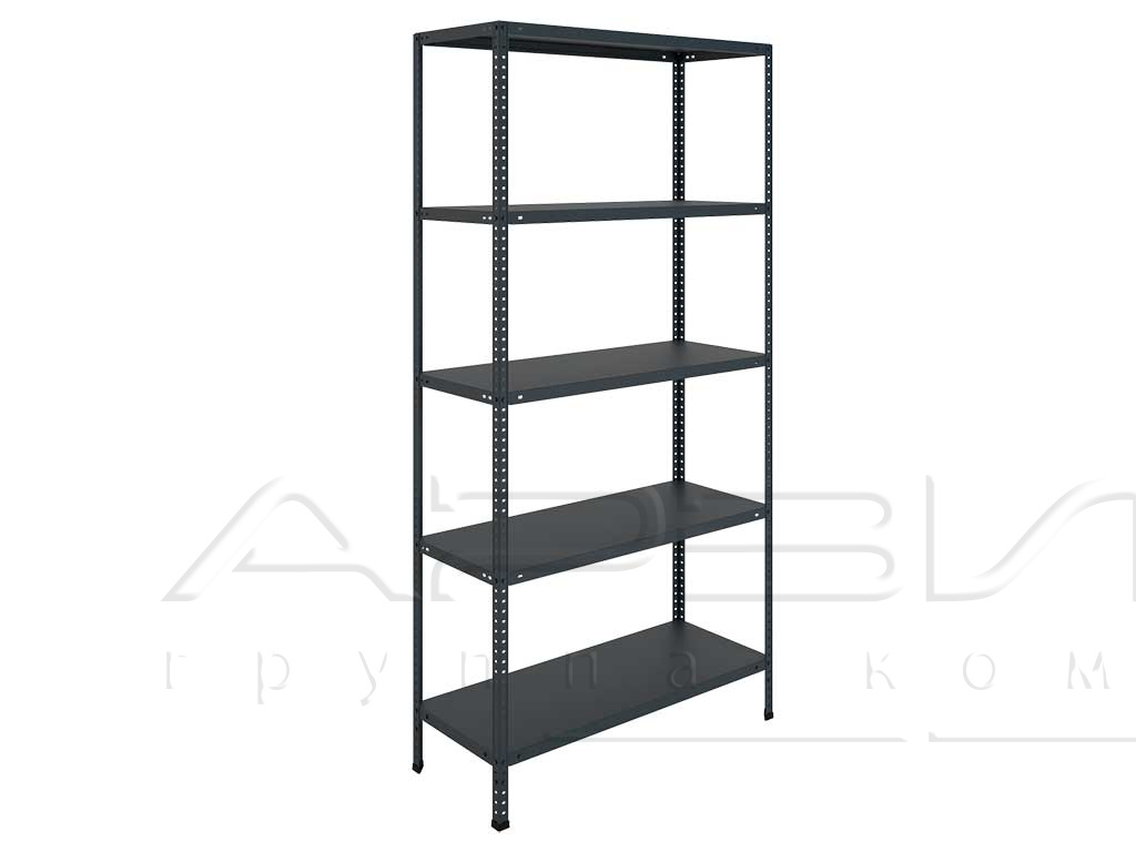 Стеллаж MS 200/100x40/5 Black
