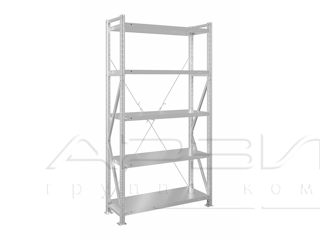 Стеллаж MS U 2000x1000x400/5