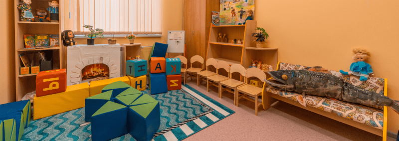 Игровой уголок в детском саду