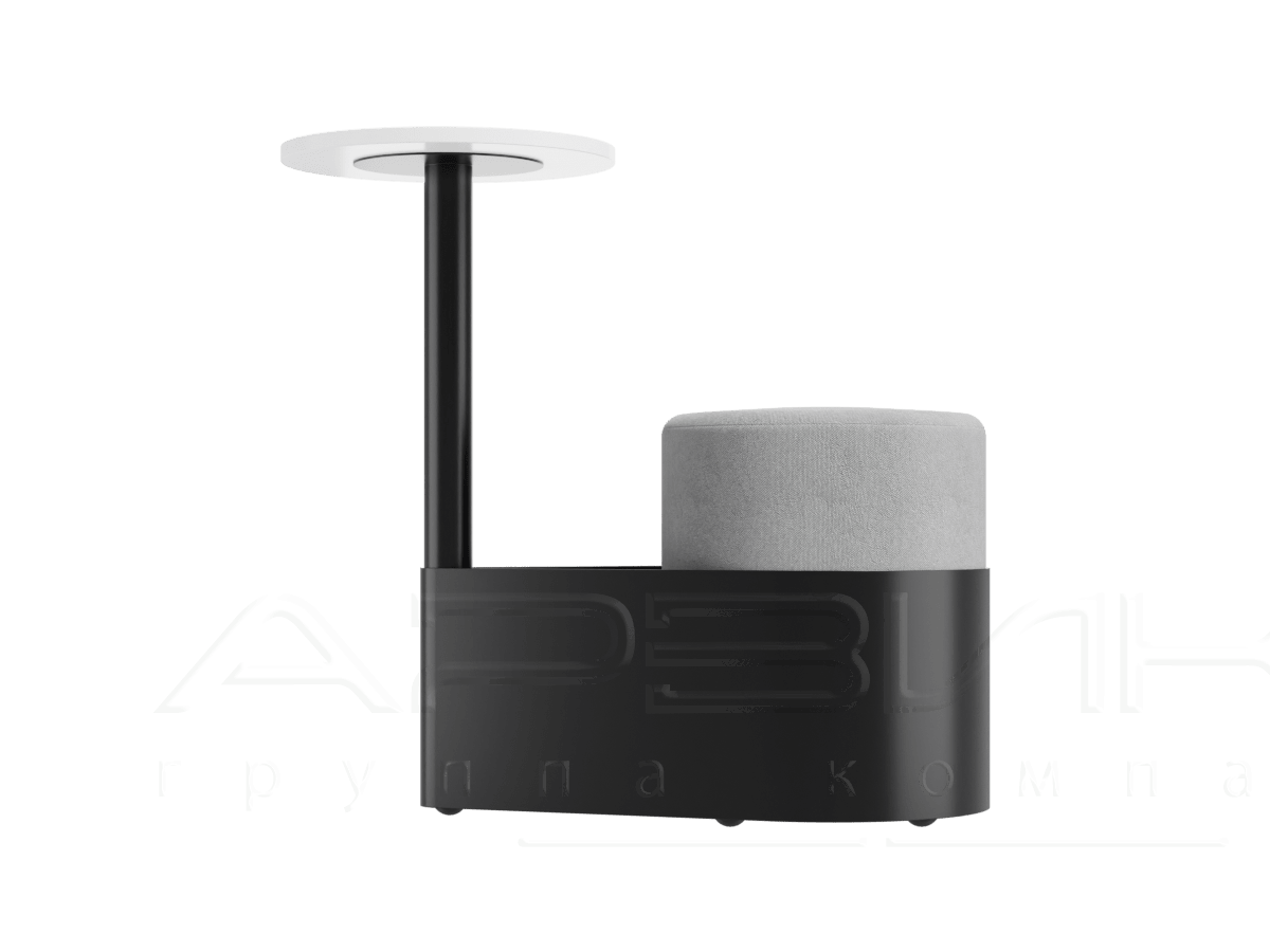 Пуф со столиком /Текстиль/ 