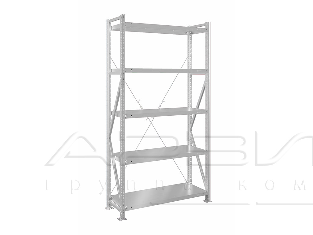 Стеллаж MS U 2000x1200x400/5
