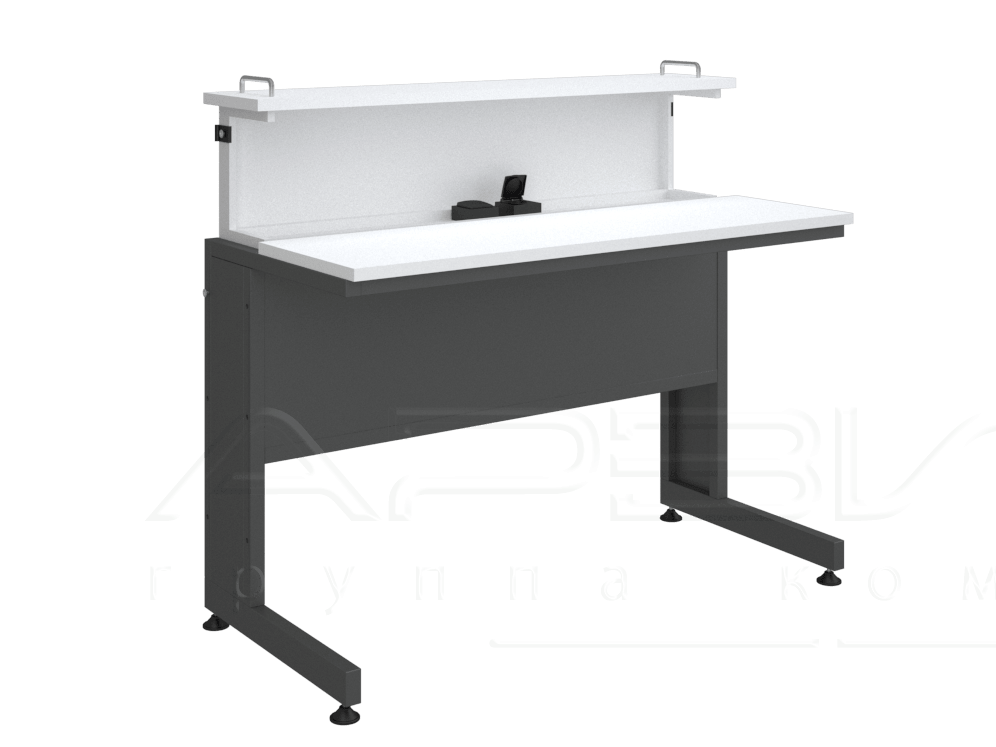 Стол физический ученический с выдвижным блоком_1080