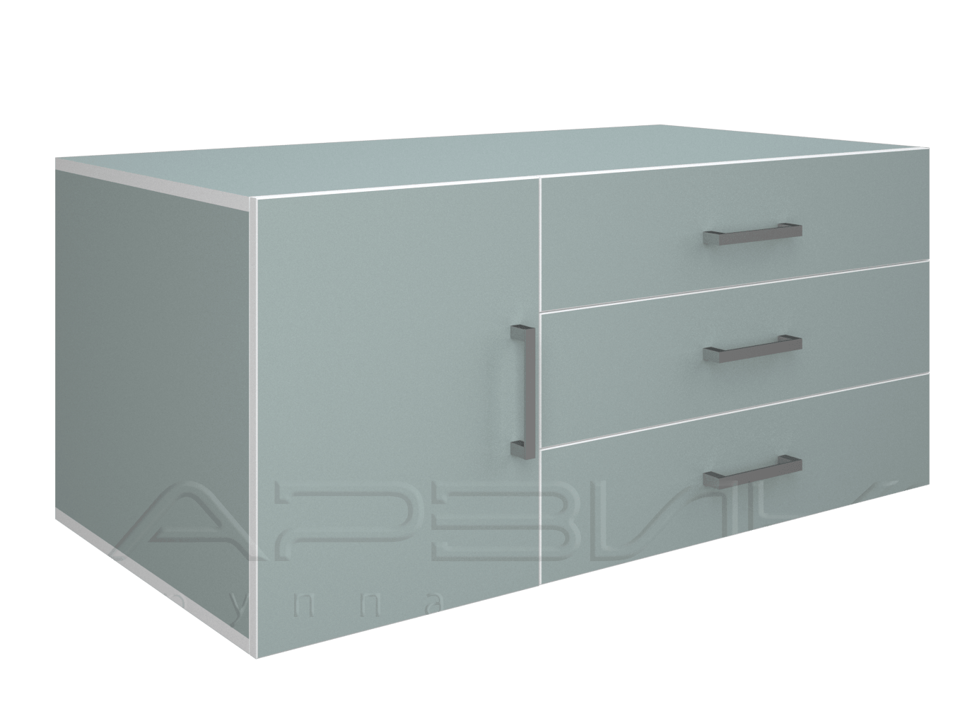 тумба подвесная ЛАБ3 1134х538х476 _1080