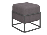 Пуф на металлокаркасе 1, 400*400*450 мм, Текстиль