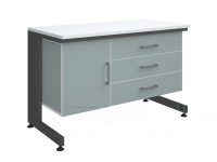 стол лабораторный с тумбой ЛАБ3 1200х600х750-1_1080