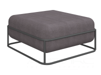 Пуф  на металлокаркасе 3, 800*800*400 мм, Экокожа