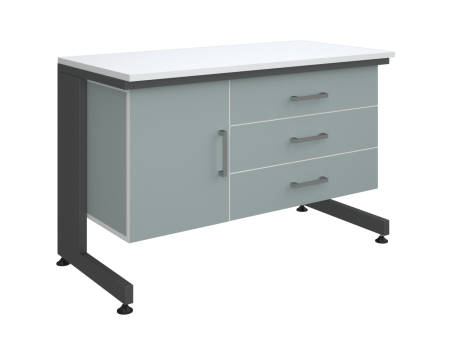 стол лабораторный с тумбой ЛАБ3 1200х600х750-1_1080