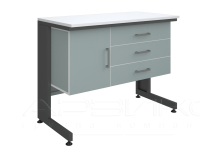 стол лабораторный с тумбой ЛАБ3 1200х600х900-1_1080