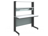 стол лабораторный с надставкой 1200х600х750-1_1080