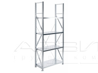 Стеллаж MS U 250/100x50/4