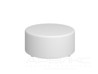 Пуф Круг /4 хромовые опоры/, 1000х430 мм, Текстиль