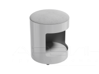Пуф с местом для хранения /Текстиль/