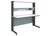 стол лабораторный с надставкой 1500х600х900-1_1080