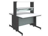 стол островной лабораторный с надстройкой 1200х1500х750-1_1080