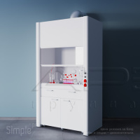 Шкаф вытяжной металлический ЛК-900_GranTec_ШВ-МЕТ
