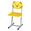 Стул детский регулируемый, зверята, м/к