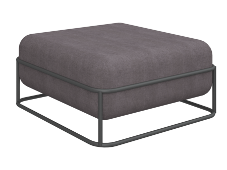 Пуф  на металлокаркасе 2, 800*800*400 мм, Текстиль