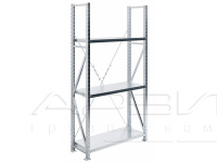 Стеллаж MS U 200/100x40/3 (Нагрузка на полку 300)