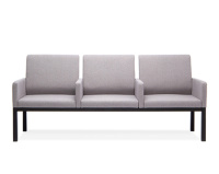 Диван трехместный Norman с подлокотниками между сиденьями